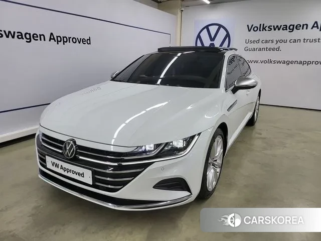 Volkswagen Arteon 2023 Белый из Кореи