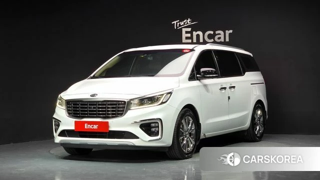 Kia The New Carnival 2019 Белый из Кореи