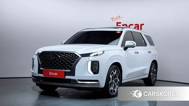 Hyundai Palisade 2022 Белый из Кореи