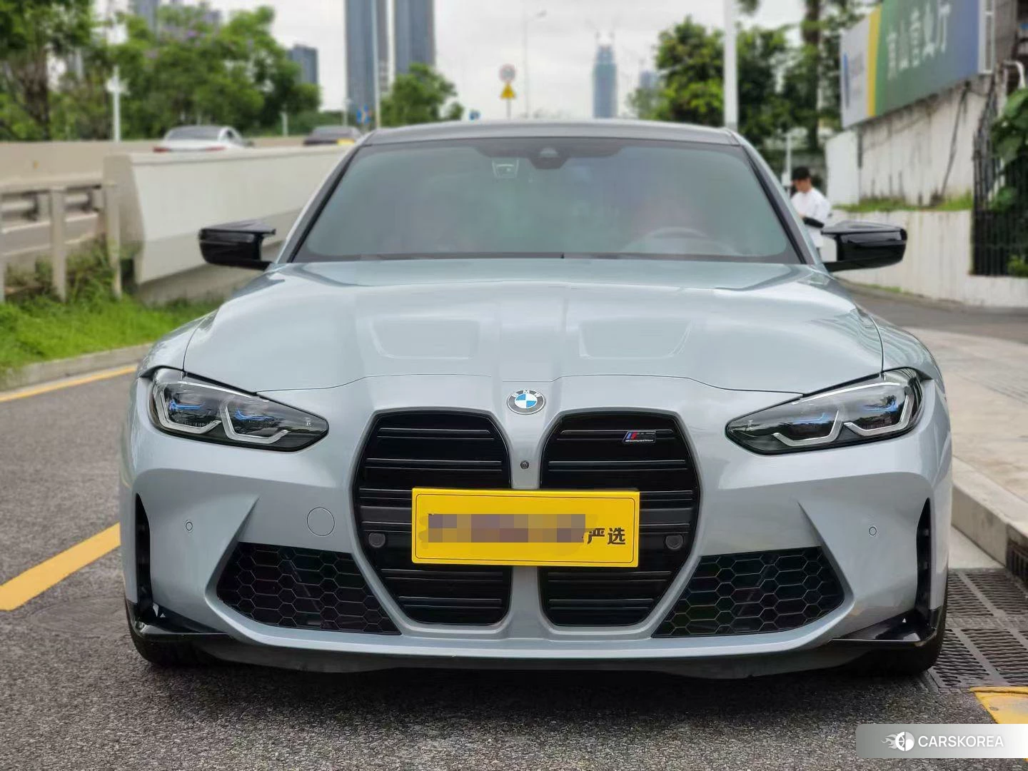 BMW M3 2021 Серебристо-серый из Китая