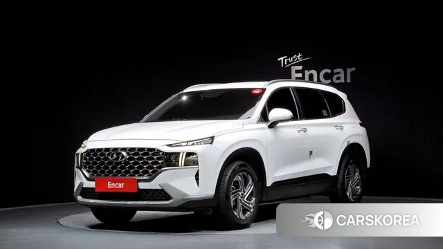 Hyundai The New Santa Fe 2021 Белый из Кореи