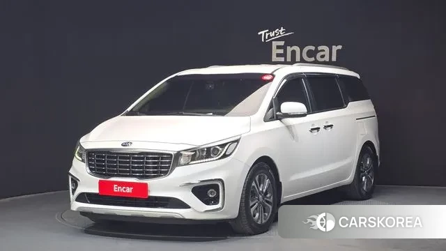 Kia The New Carnival 2019 Белый из Кореи