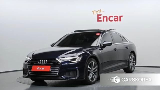 Audi A6 (C8) 2021 Черный из Кореи