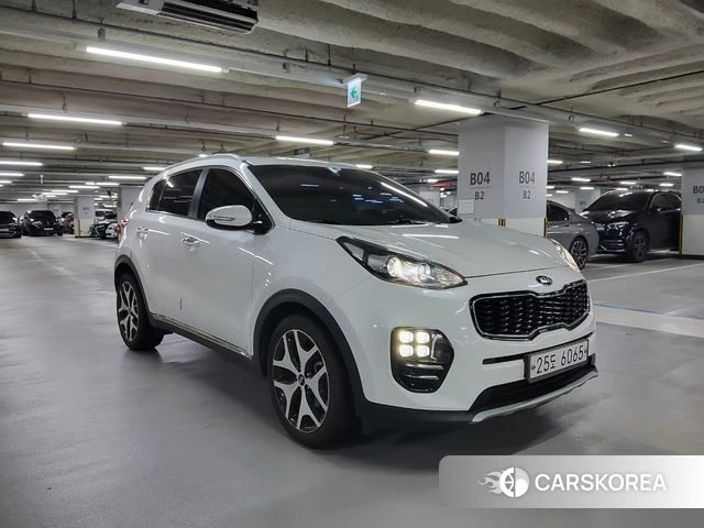 Kia Sportage 4th Generation 2018 Белый из Кореи