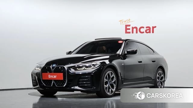 BMW i4 2022 Черный из Кореи