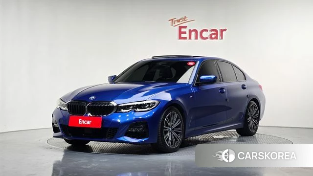 BMW 3 Series (G20) 2021 Синий из Кореи