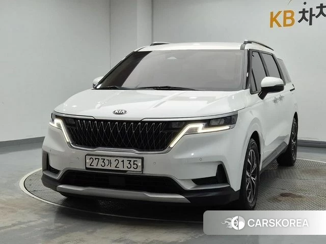 Kia Carnival 4th generation 2021 Белый из Кореи