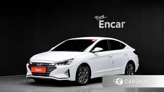 Hyundai The New Avante AD 2019 Белый из Кореи