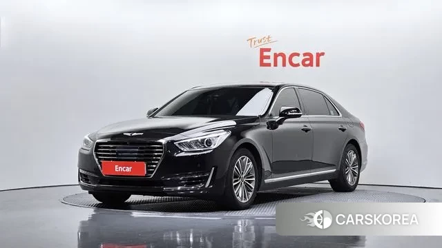 Genesis EQ900 2018 Черный из Кореи