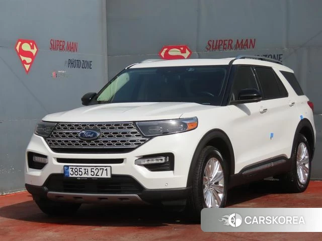 Ford Explorer 6th Generation 2023 Белый из Кореи