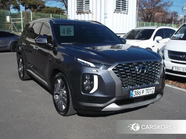 Hyundai Palisade 2021 Серый из Кореи