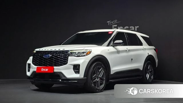 Ford Explorer 6th Generation 2024 Белый из Кореи