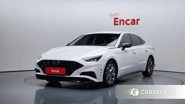 Hyundai Sonata (DN8) 2022 Белый из Кореи