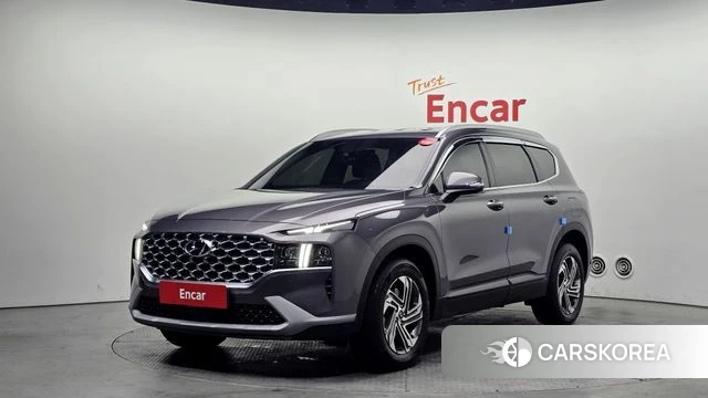 Hyundai The New Santa Fe 2021 Серый из Кореи