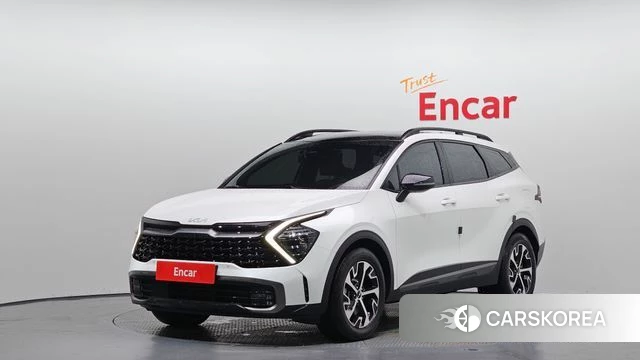Kia Sportage 5th Generation Hybrid 2021 Белый из Кореи
