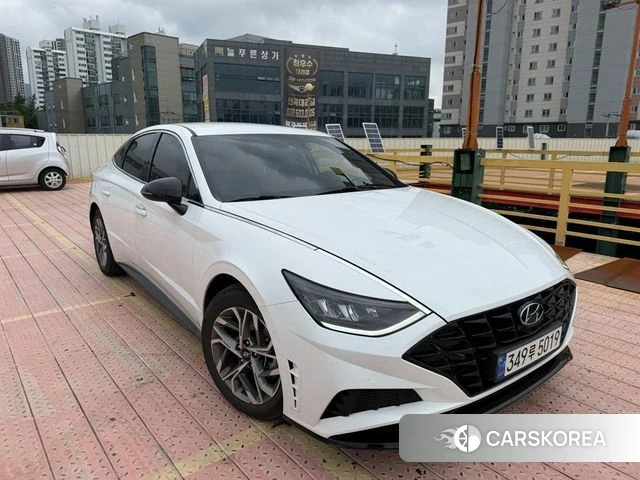 Hyundai Sonata (DN8) 2022 Белый из Кореи