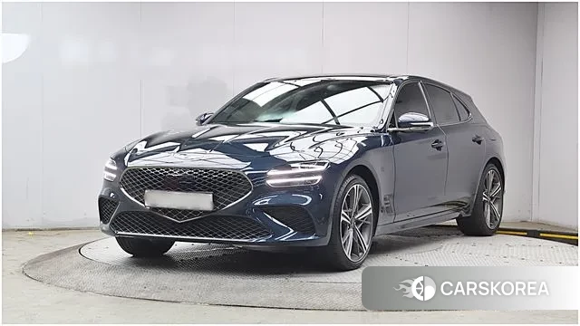 Genesis The New G70 Shooting Brake 2023 Синий из Кореи