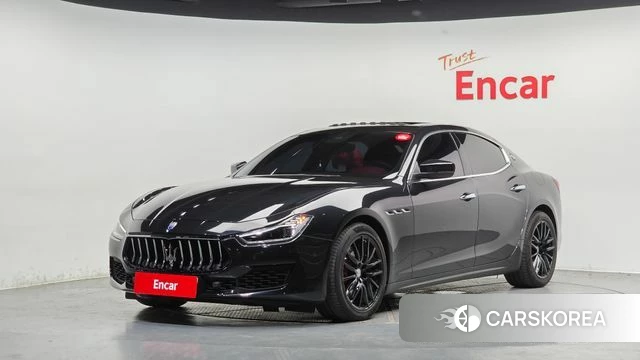 Maserati Ghibli 2020 Черный из Кореи