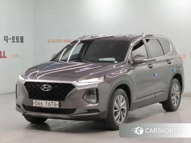 Hyundai Santa Fe TM 2019 Серый из Кореи