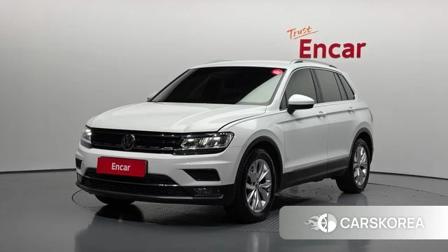 Volkswagen Tiguan second Generation 2020 Белый из Кореи