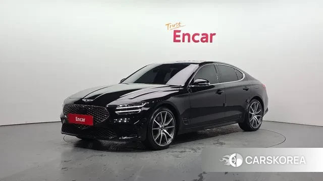 Genesis The New G70 2022 Черный из Кореи