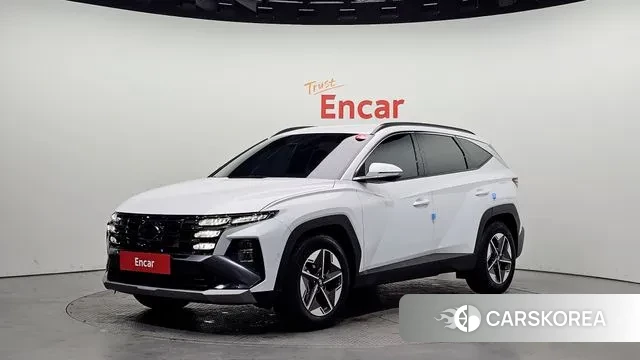 Hyundai The New Tucson Hybrid (NX4) 2024 Белый из Кореи