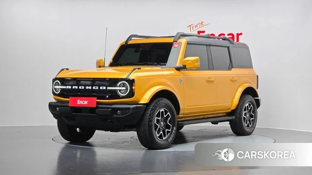 Ford Bronco 6th Generation 2022 Желтый из Кореи