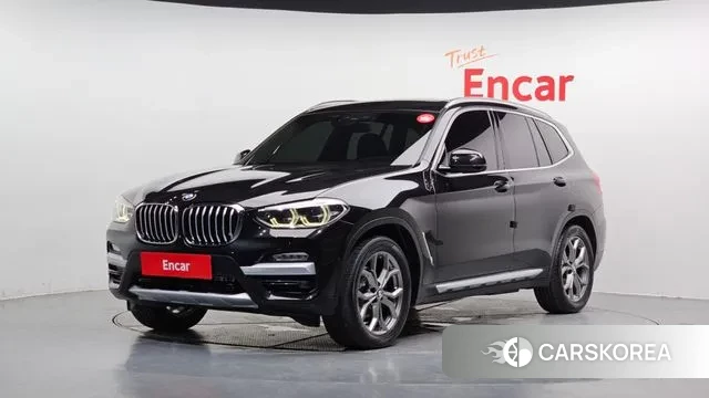 BMW X3 (G01) 2018 Черный из Кореи