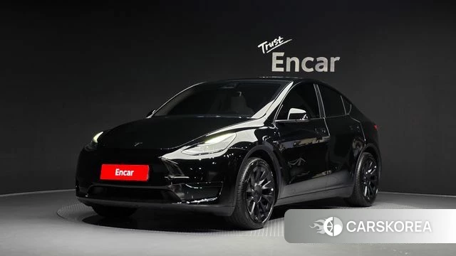 Tesla Model Y 2023 Черный из Кореи
