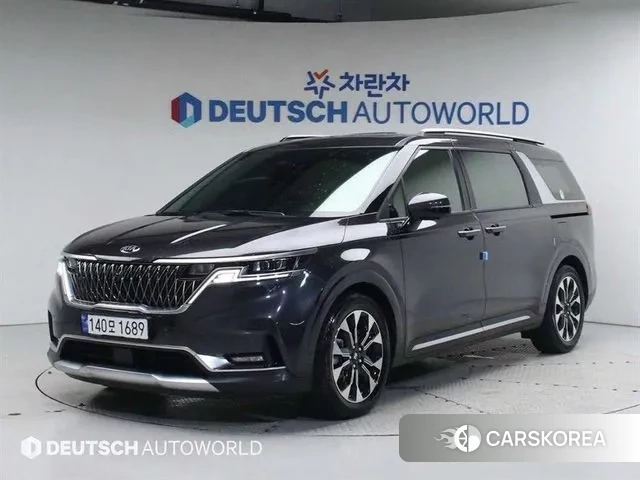 Kia Carnival 4th generation 2021 Серый из Кореи