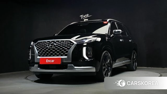 Hyundai Palisade 2021 Черный из Кореи