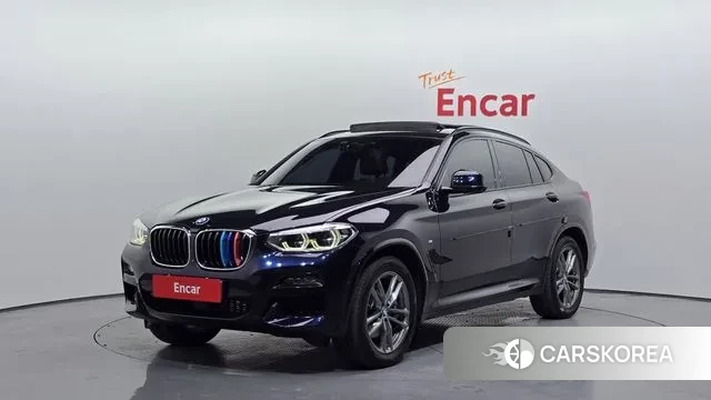BMW X4 (G02) 2019 Черный из Кореи