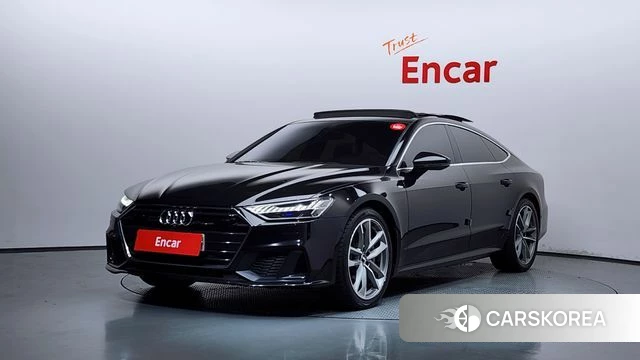 Audi A7 (4K) 2020 Черный из Кореи