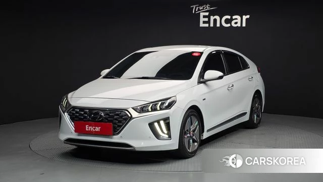 Hyundai The New Ionic Hybrid 2019 Белый из Кореи