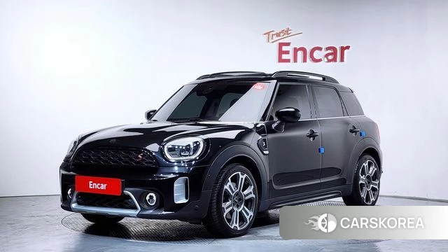 Mini Cooper S Countryman 2023 Черный из Кореи
