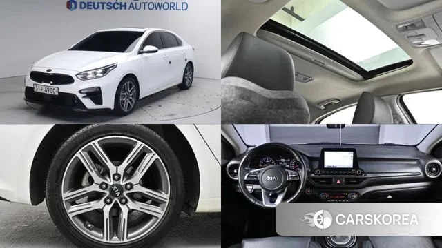 Kia Come New K3 2018 Белый из Кореи