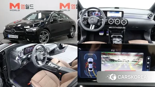 Mercedes-Benz CLA-Class C118 2025 Черный из Кореи