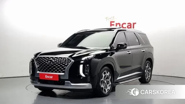 Hyundai Palisade 2021 Черный из Кореи