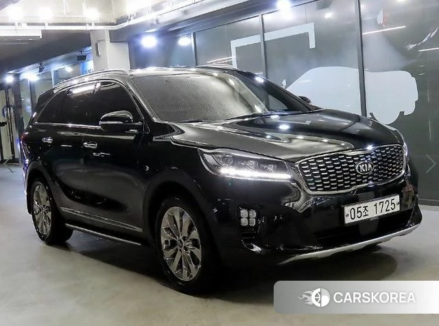 Kia The New Sorento 2018 Черный из Кореи