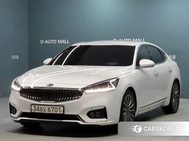 Kia Come New K7 2018 Белый из Кореи