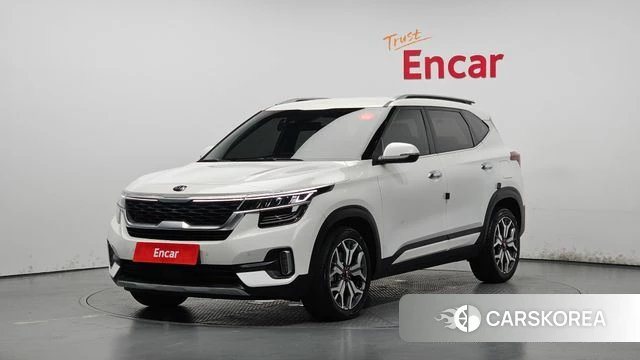 Kia Seltos 2019 Белый из Кореи