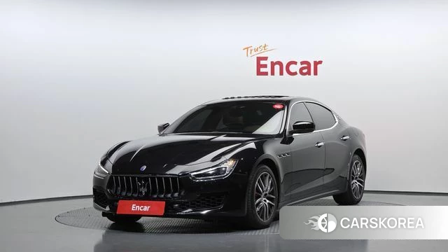 Maserati Ghibli 2019 Черный из Кореи