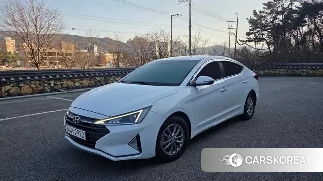 Hyundai The New Avante AD 2019 Белый из Кореи