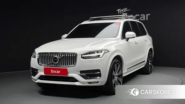 Volvo XC90 second Generation 2021 Белый из Кореи