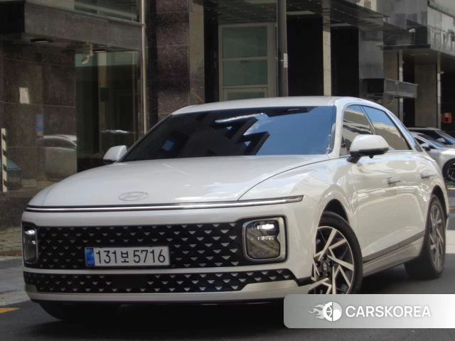 Hyundai Grandeur (GN7) 2025 Белый из Кореи
