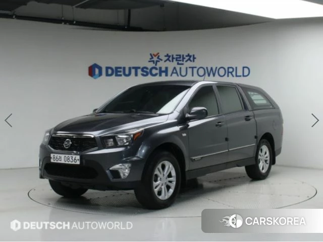 Ssangyong The New Korando Sports 2018 Серый из Кореи
