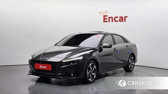 Hyundai Avante (CN7) 2021 Серый из Кореи