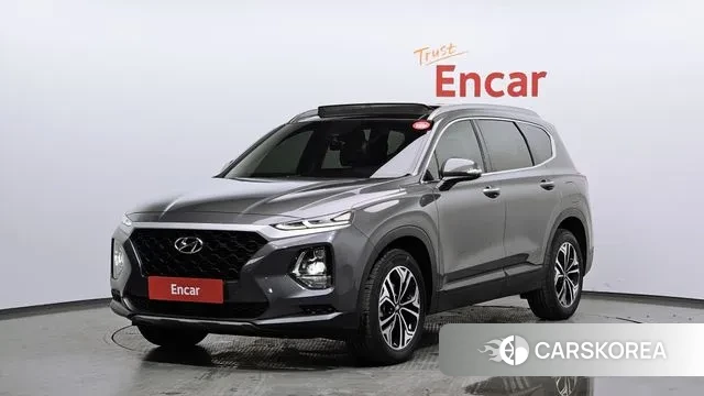 Hyundai Santa Fe TM 2018 Серый из Кореи