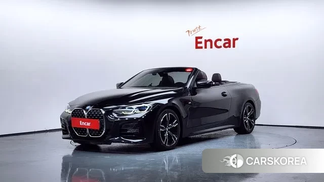 BMW 4 Series (G22) 2022 Черный из Кореи