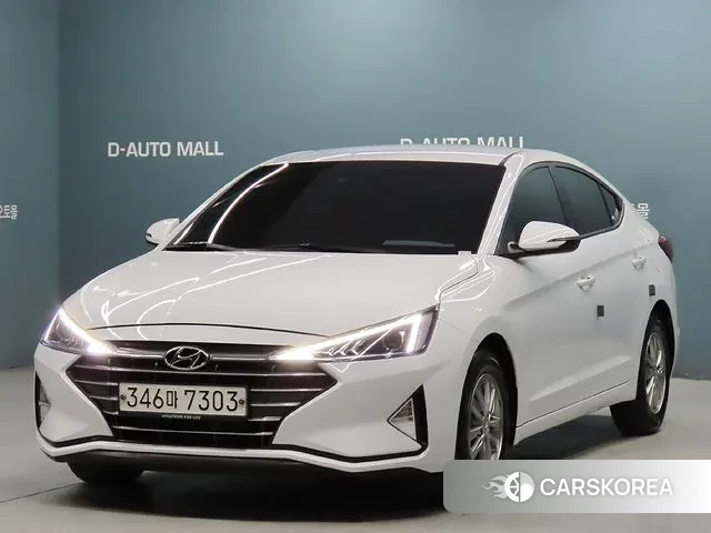 Hyundai The New Avante AD 2019 Белый из Кореи